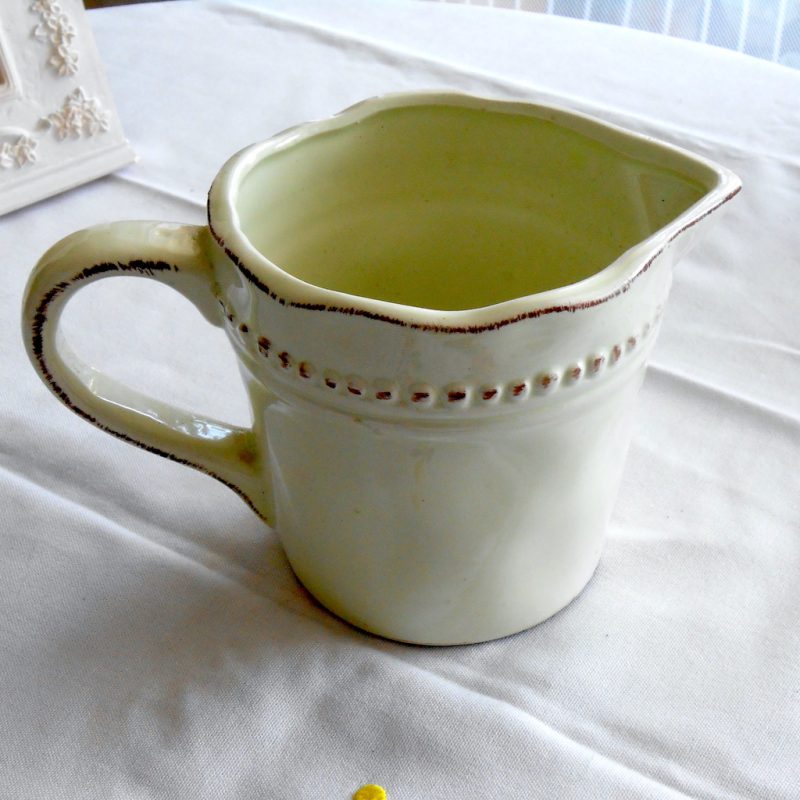 Pot verseur - Pot LAIT vert amande
