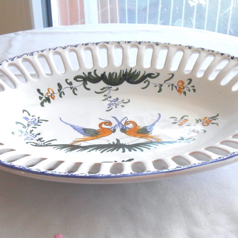 Plat - MOUSTIER plat ovale