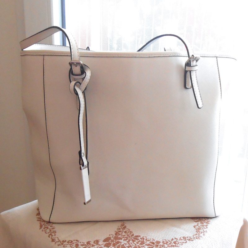 Cabas - grand sac CUIR BLANC