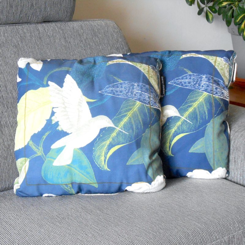 Coussin - Motif OISEAUX vintage