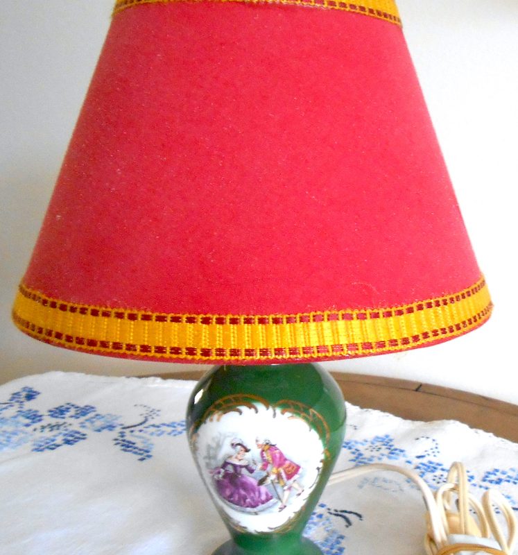 LampePoser - Petit abatjour ROUGE