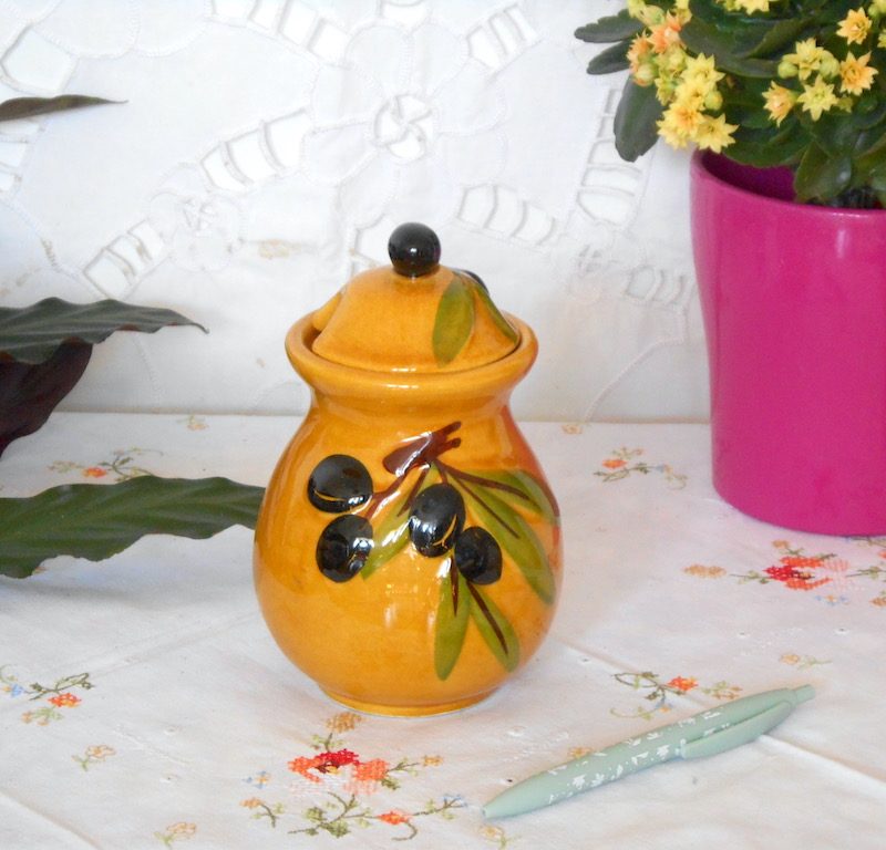Pot épices - Olives moutarde