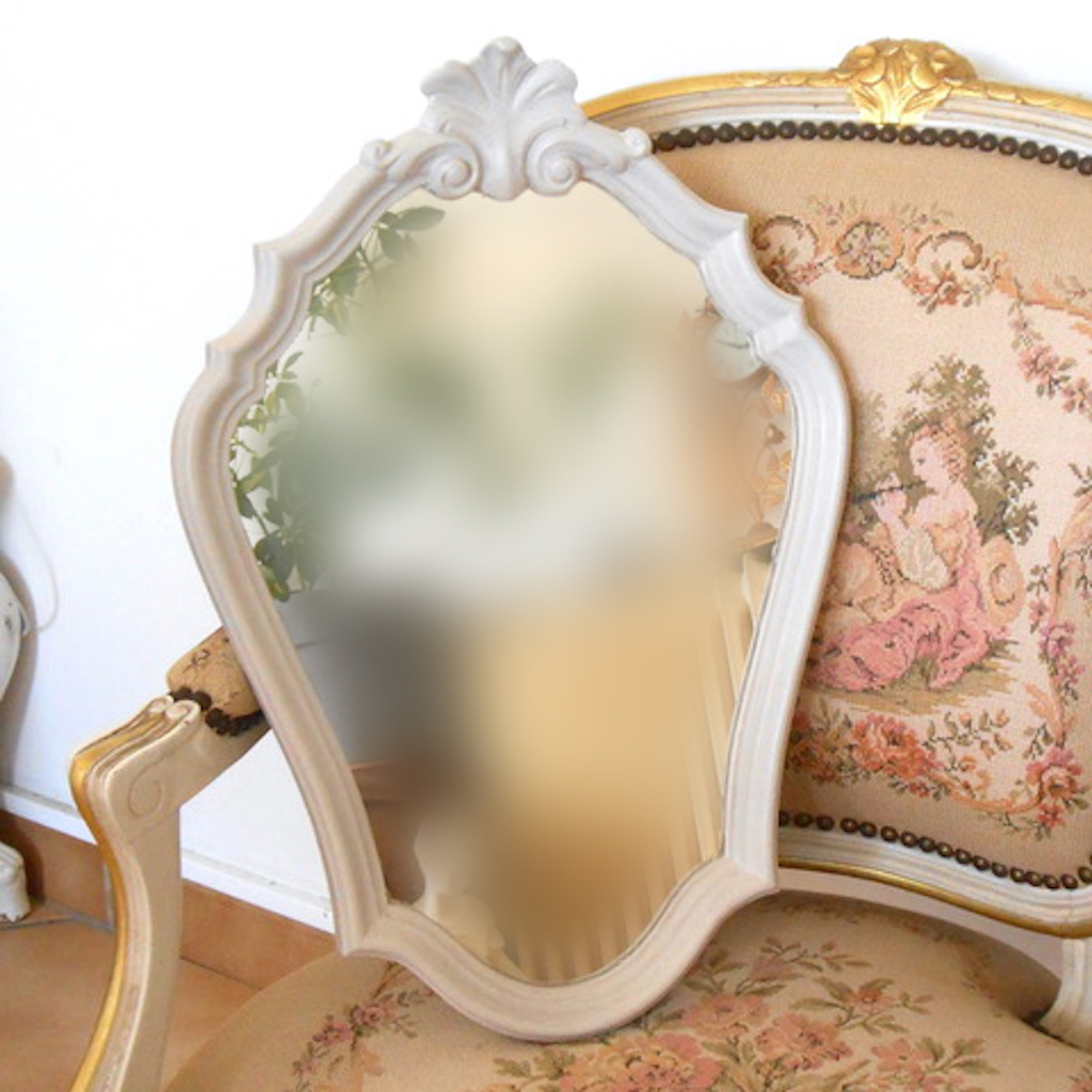 Miroir sculpté - vintage – Image 2