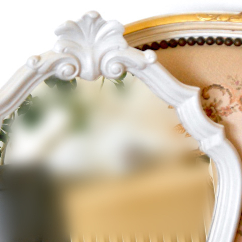 Miroir sculpté - vintage – Image 3