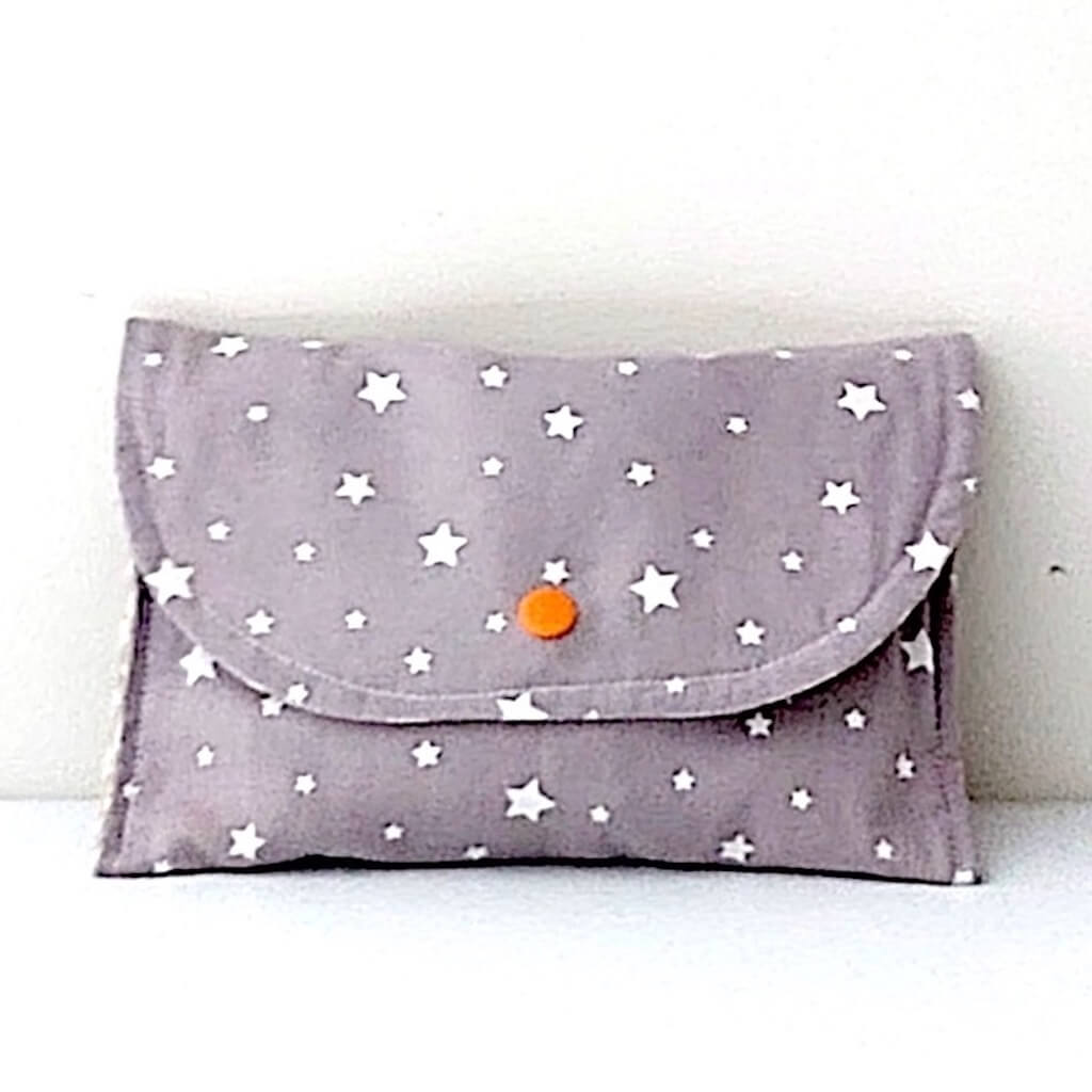 Lingettes bleues argentées pochette grise 9 – Image 4