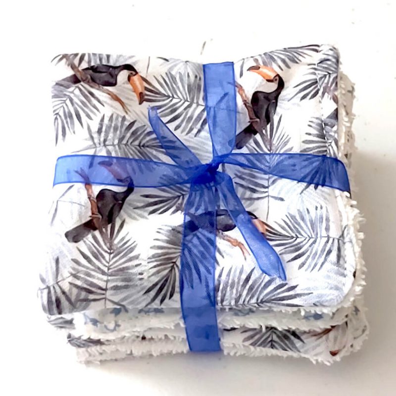 Lingettes oiseau et bleu ciel