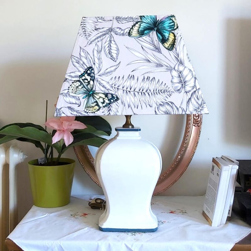 Lampe - Grande Abat-Jour PAPILLONS