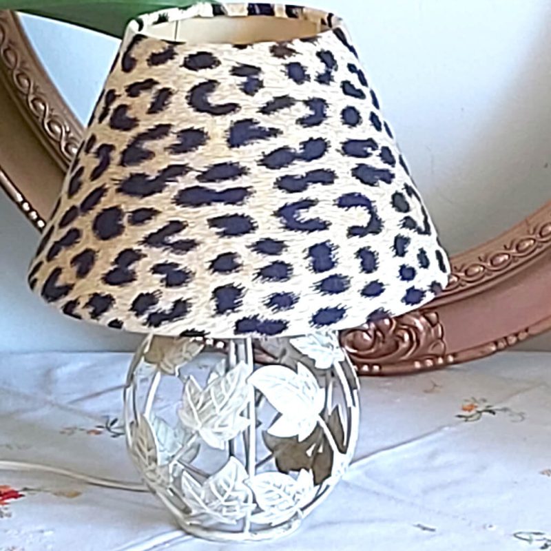 Lampe - Mini Métal Feuilles AJOURÉES