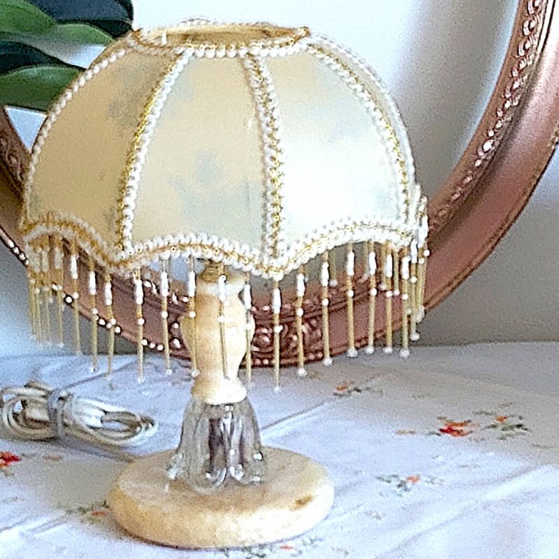 Lampe - Petite ANNÉE 50 Marbre
