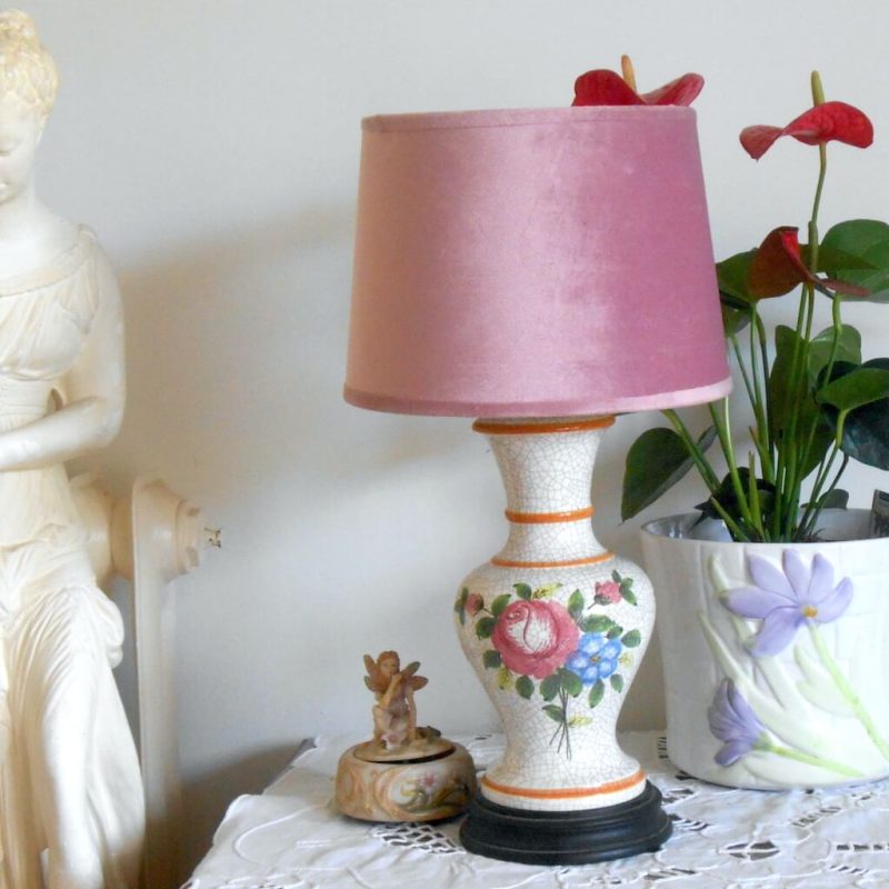 Lampe - PORCELAINE Fleur
