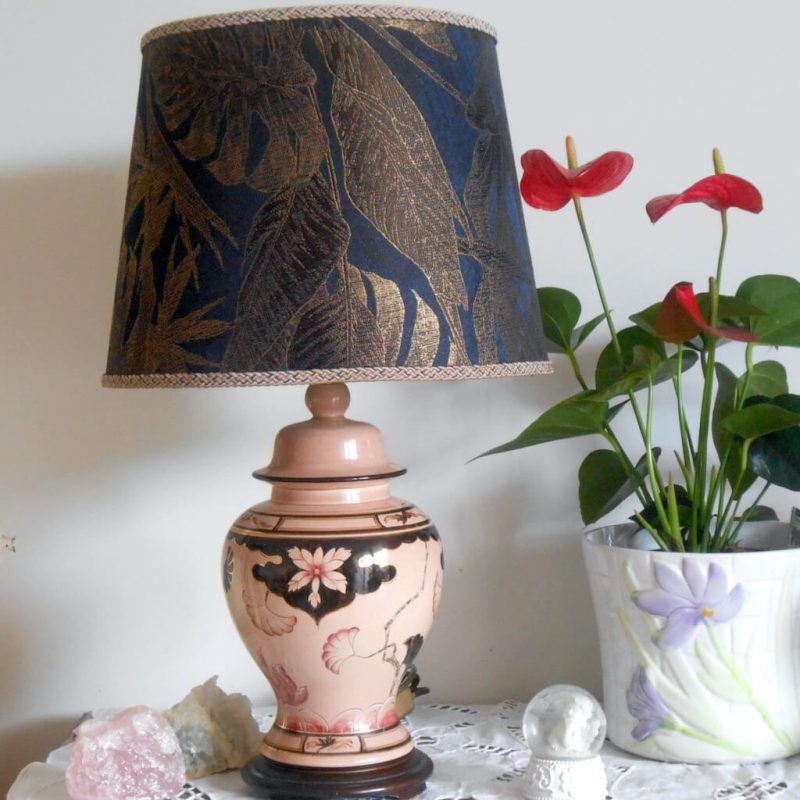 Lampe - Céramique Rosé Fleur LOTUS