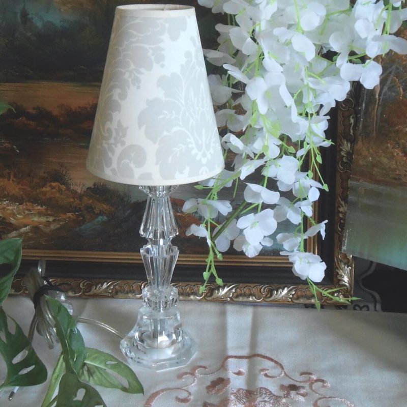 Lampe - Mini Pied PLASTIQUE Baroque