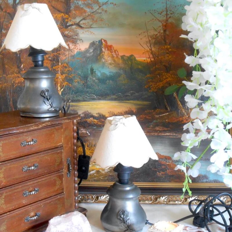 Lampes 2 - ETAIN Rose