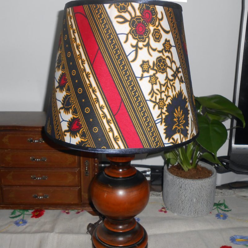 Lampe - bois tourné WAX spirales