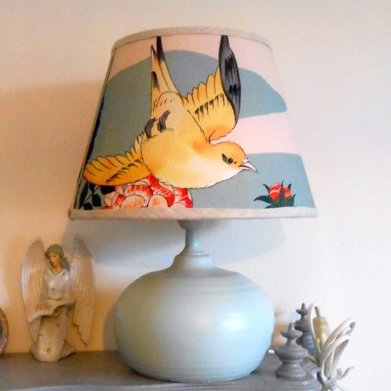 Lampe - Pied BOULE vert tendre